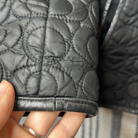 Vintage Coach Quilted CC Logo Jacket - Picture 5 of 7
